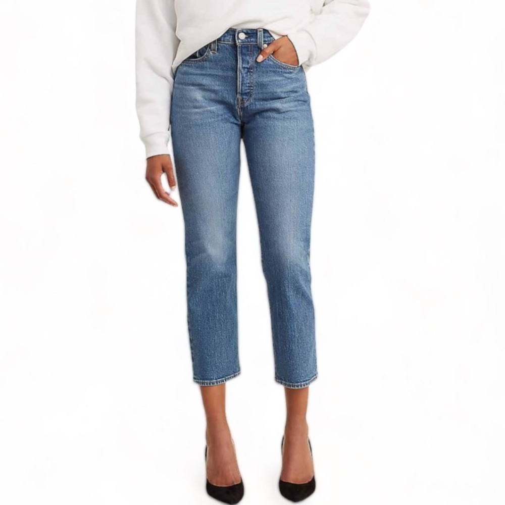 Levi's Women's Premiumā Wedgie Straight Jeans Size 28 X 28 NEW/NWT